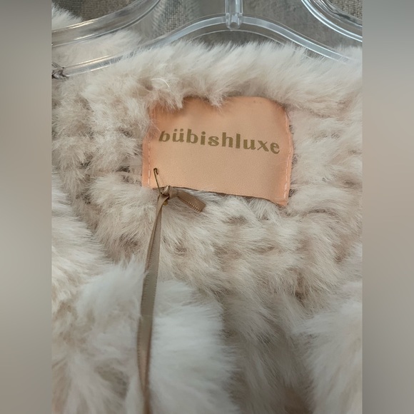 Bubish Ivory Faux Lola Jacket | M - Picture 5 of 9